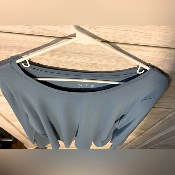 AnyBody Cozy Long Sleeved Top - Picture 3 of 3